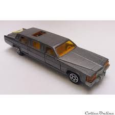 Limusina Cadillac Majorette 1987 Gris