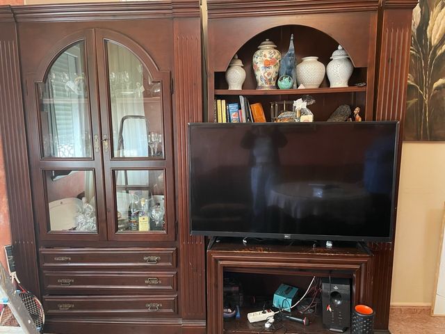 Mueble Salón Madera Maciza 3 Módulos