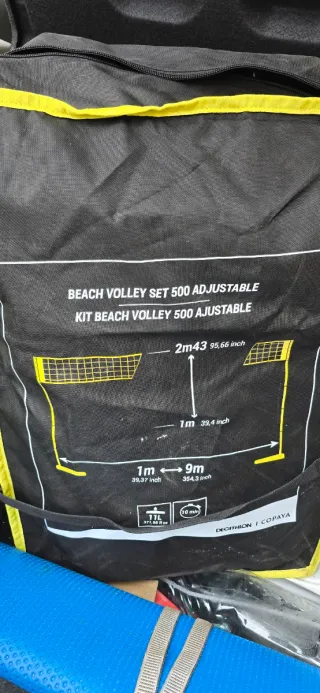 KIPSTA Set Vóley Playa BV500 Ajustable