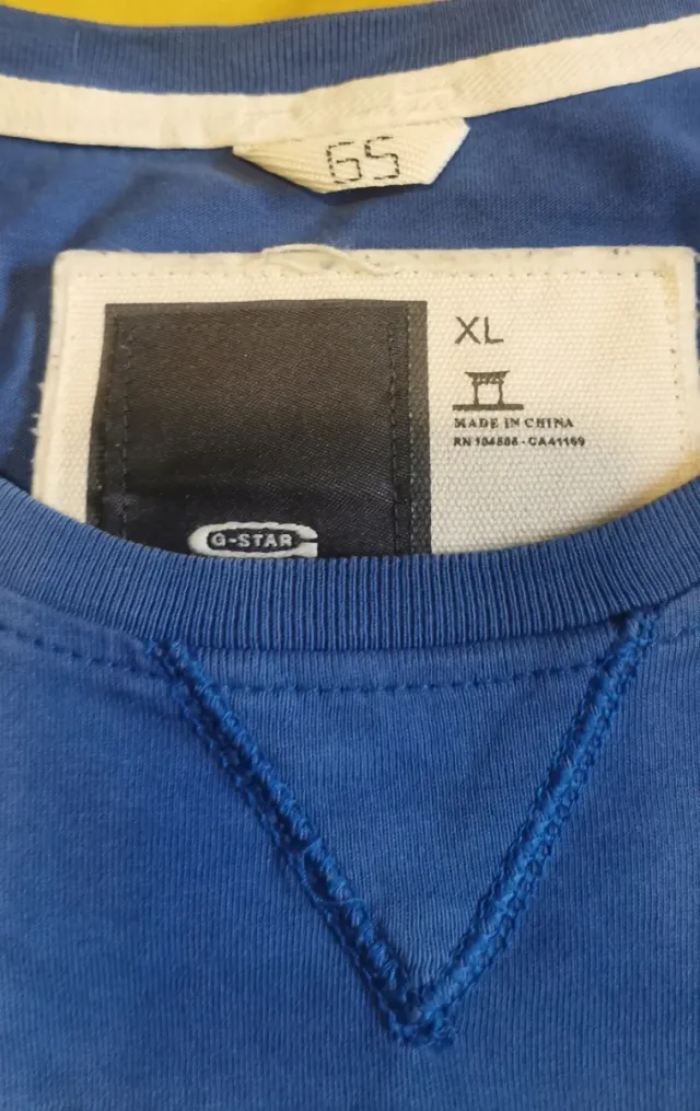 Camiseta G-Star RAW GSRD Azul Talla L