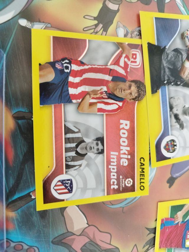 Lote cartas rookie fútbol