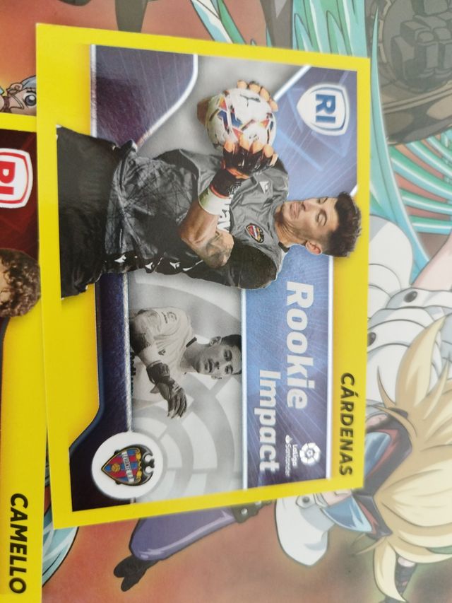 Lote cartas rookie fútbol