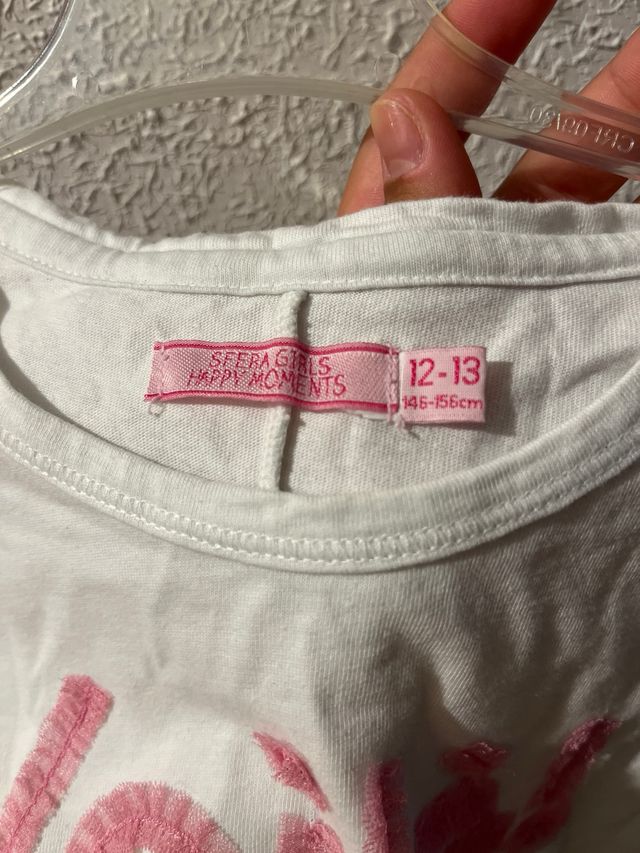 Camiseta manga larga blanca con estrella