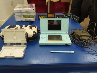 Consola Nintendo DS lite Turquesa PAL Completa