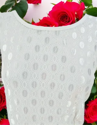 Vestido Blanco Fiesta Novia Disfraz