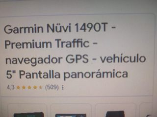 Navegador GPS Garmin nüvi 1490T