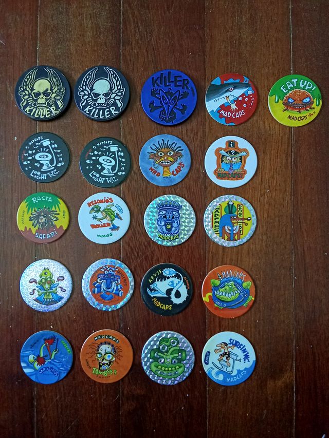 Lote de Mad Caps Originales
