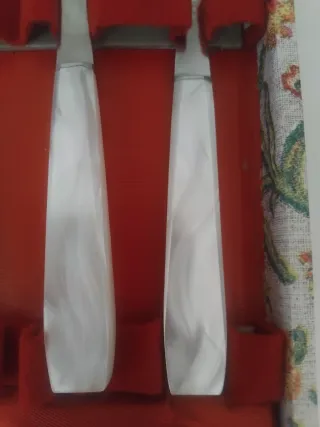 Cubertería postre 12 pax