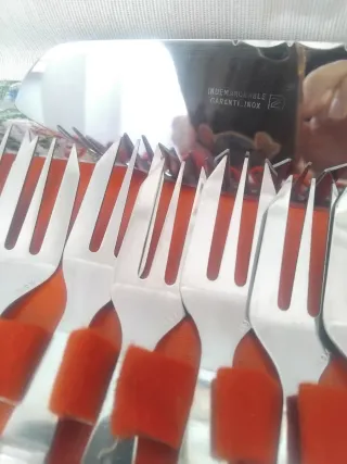 Cubertería postre 12 pax