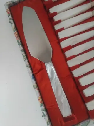 Cubertería postre 12 pax