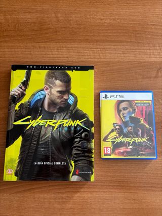 Pack Cyberpunk 2077 PS5 + Guía Oficial