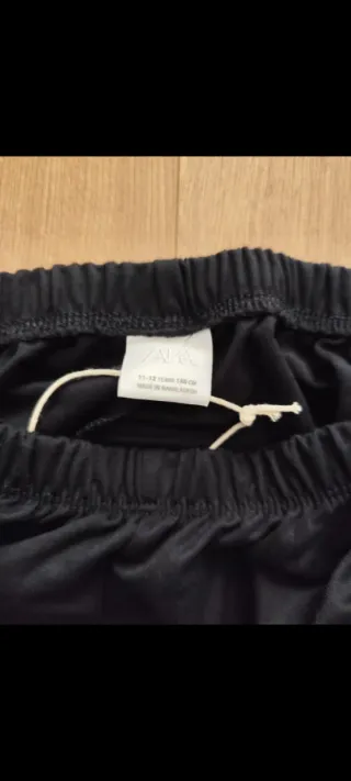 Pantalones negros zara para niña de 10/11años 