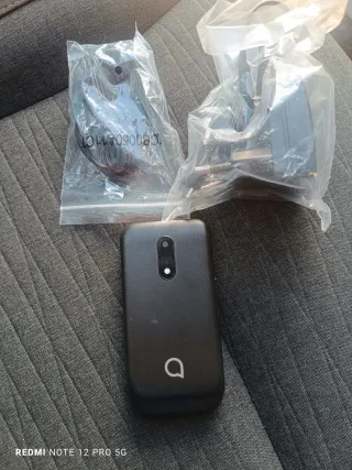 Telefono cellulare Alcatel nero