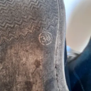 Stivaletti Tendenze Pelle Neri/Grigi 38