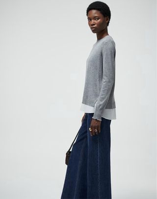 Jersey Sfera gris y blanco