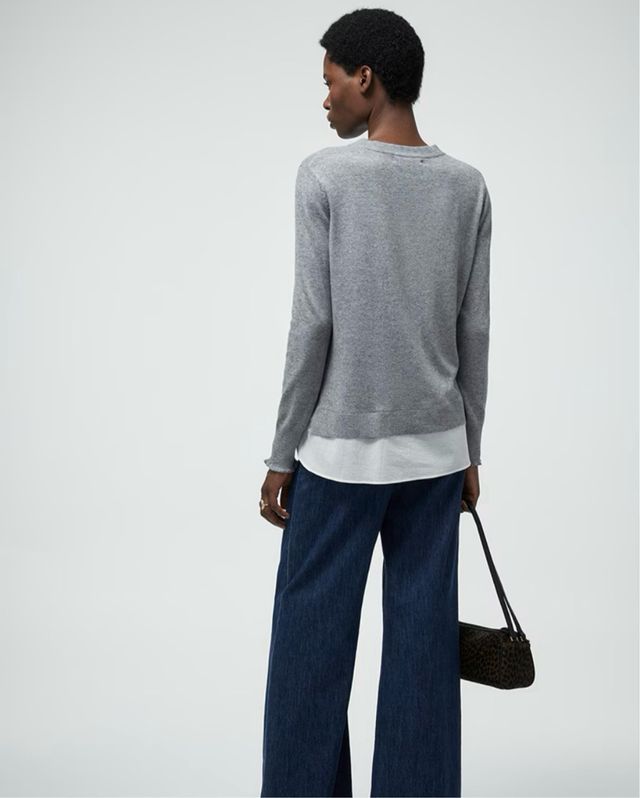 Jersey Sfera gris y blanco