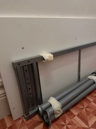 Mesa Escritorio Ikea Metal Blanca