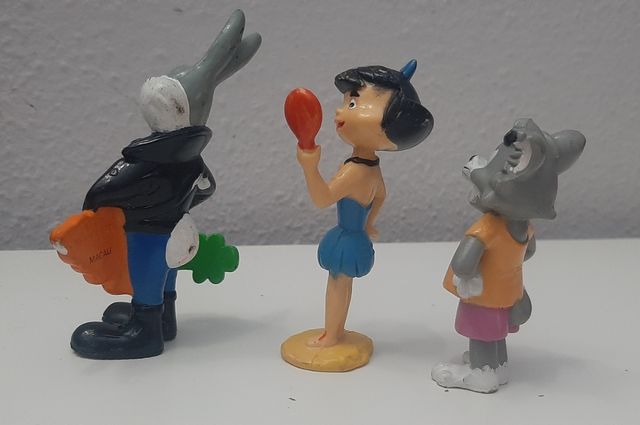 Lote Figuras PVC Warner Bros Bugs Bunny Tom  Betty