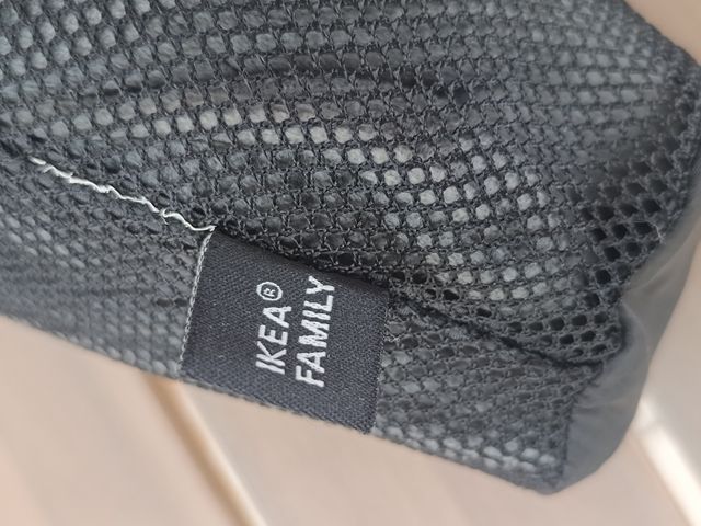 Almohada de viaje reposacabezas IKEA gris