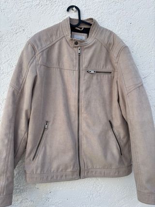 Chaqueta Jack & Jones Beige Talla XL