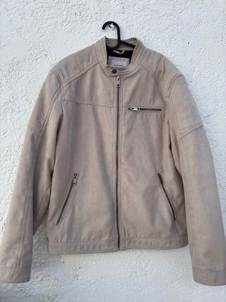 Chaqueta Jack & Jones Beige Talla XL