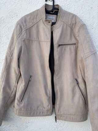 Chaqueta Jack & Jones Beige Talla XL