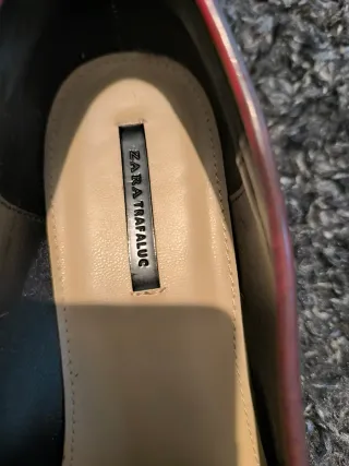 Mocasines Zara Marrones con Tassel