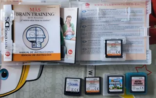 Lote 5 Juegos Nintendo DS (Más Brain Training, Exp
