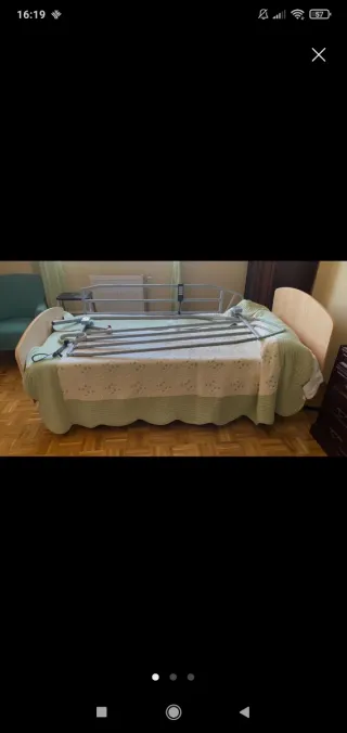 Cama articulada para mayores