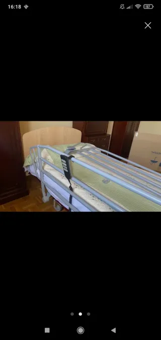 Cama articulada para mayores