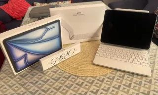 iPad Air 11 128GB + Teclado + Lápiz+ cable cargad