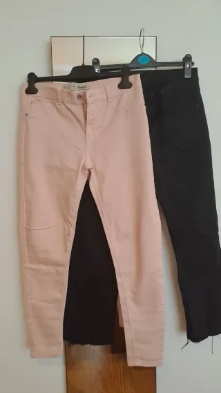 Lote 2 vaqueros mujer talla 38