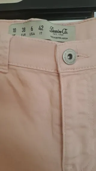 Lote 2 vaqueros mujer talla 38