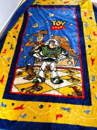 Manta Toy Story Woody y Buzz