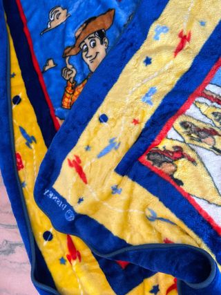 Manta Toy Story Woody y Buzz