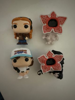 Pack 4 Figuras Stranger Things kinder