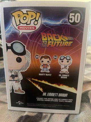 Funko Pop! Dr. Emmett Brown 50 Back to the Future
