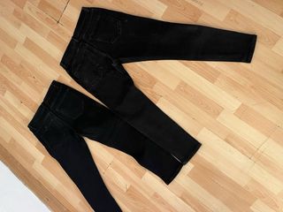 Pantalones ZARA negros con detalles