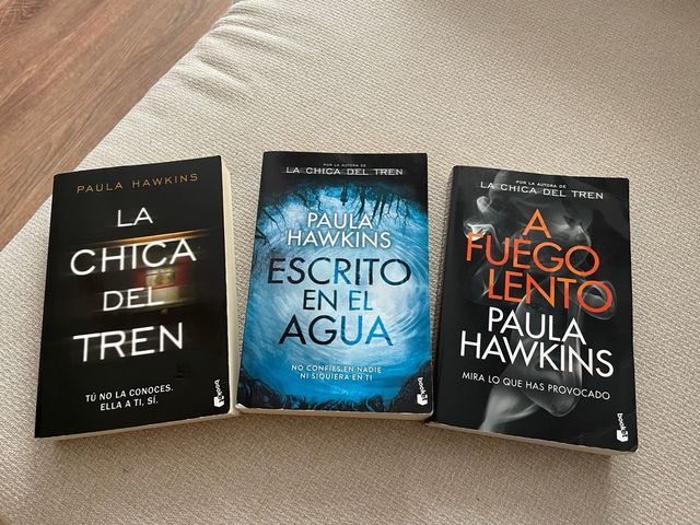 3 libros Paula Hawkins