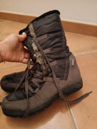 Stivali da neve marroni usati 2 volte 