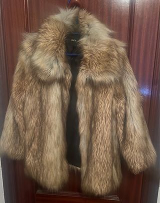 Abrigo pelo sintético ASOS Talla 40