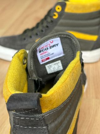 Zapatillas Vans 38, Sk8 Hi MTE grape leaf/lemon