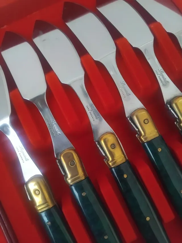 Cubertería Laguiole pescado 6 pax