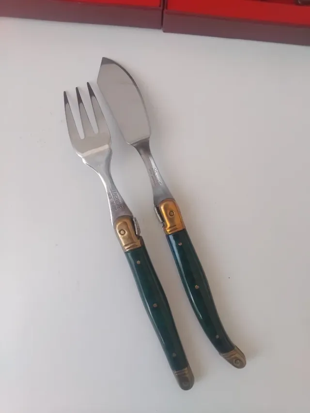 Cubertería Laguiole pescado 6 pax