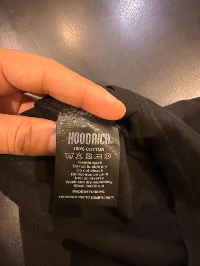 Camiseta Hoodrich Negra Talla S