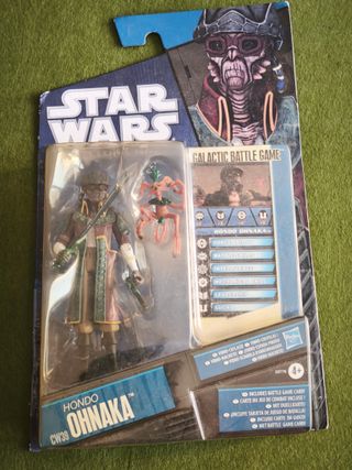 Figura Star Wars Hondo Ohnaka 3.75 + Juego