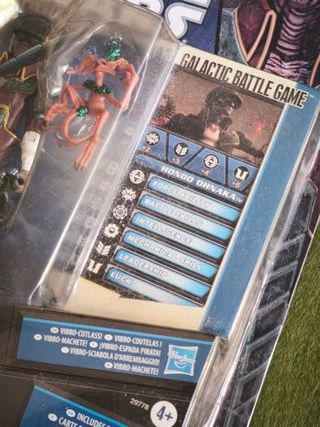 Figura Star Wars Hondo Ohnaka 3.75 + Juego