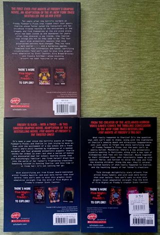 Five Nights at Freddy's (3 libros inglés)