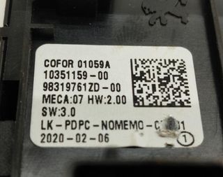 Citroen 98319761zd mando elevalunas c5 5113635