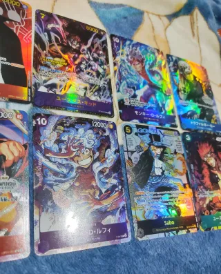Cartas One Piece (P). Varios modelos.